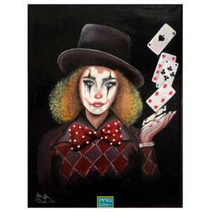 Taghred Shahab  Al-shamary – The Sad Clown Girl