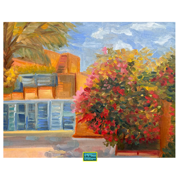 Areej Al-Qaysi – Door flowers