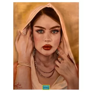 Lamia Al-Rawi – Realistic portrait drawing